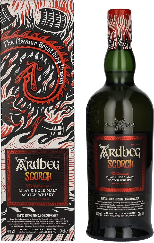 Ardbeg Scorch 700ml シングルモルトウイスキー Ardbeg Scorch Single Malt Scotch Whisky | Kent Street Cellars